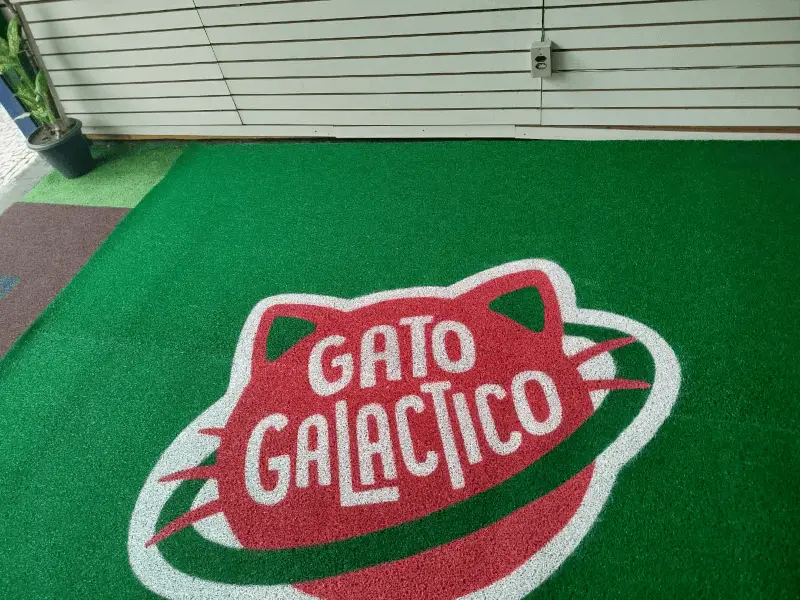 Tapete personalizado - Gato Galáctico